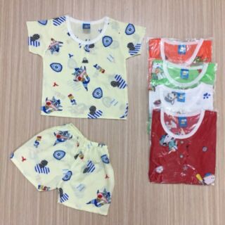 Combo 3 bộ đồ lanh cho bé trai 5-25kg