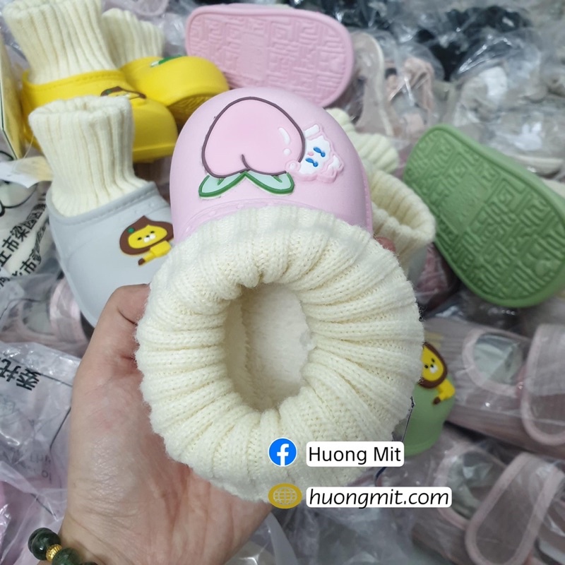 Giày cổ len nhiều hình