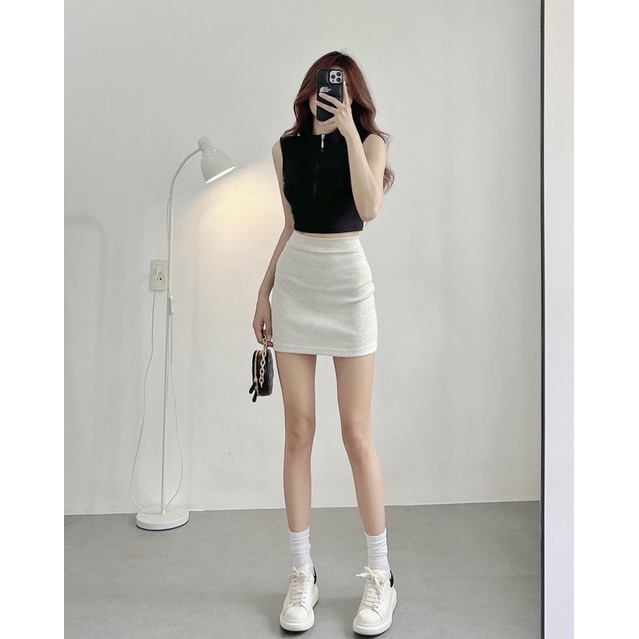 CHÂN VÁY GÂN XẺ - KHÔNG XẺ