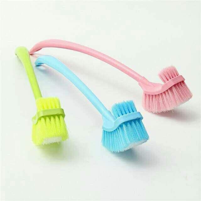 Cọ 2 đầu toilet