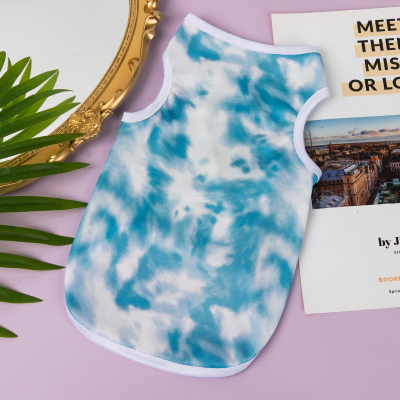 Áo Thun Họa Tiết Trái Tim Hoạt Hình Thời Trang Mùa Hè Cho Thú Cưng