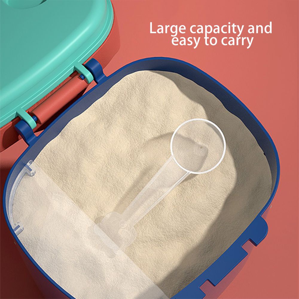 Hộp Đựng Sữa Bột Em Bé Nhiều Màu Sắc Không Chứa BPA