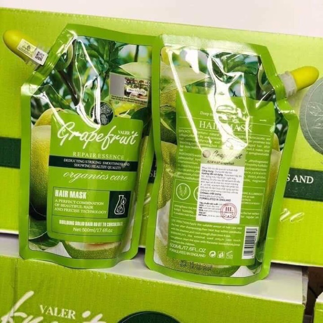 Kem hấp tóc tinh chất bưởi GRAPEFRUIT siêu mềm tóc - HÀNG LOẠI 1