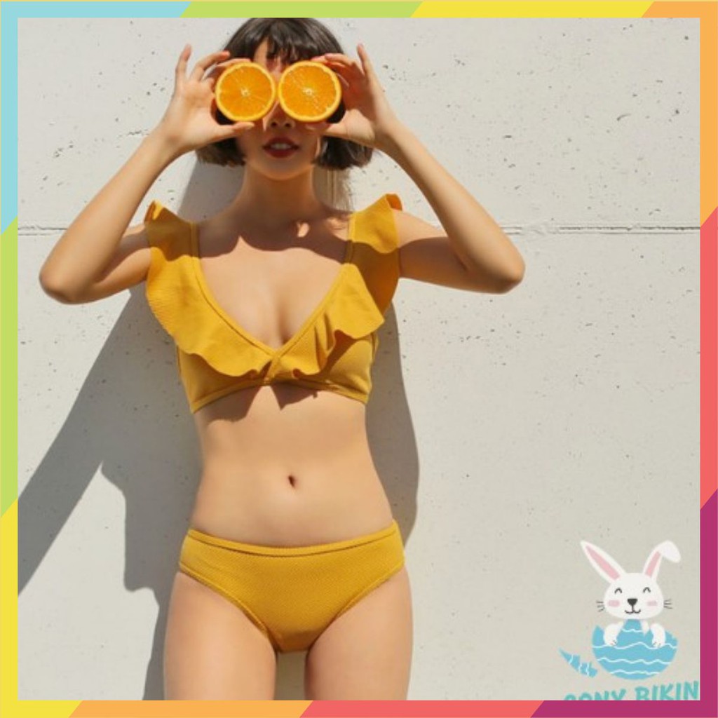 Bộ Đồ Bơi Đi Tắm Biển Nữ Bikini 2 Mảnh (1 Set Áo Bra Và Quần Lót) 1913