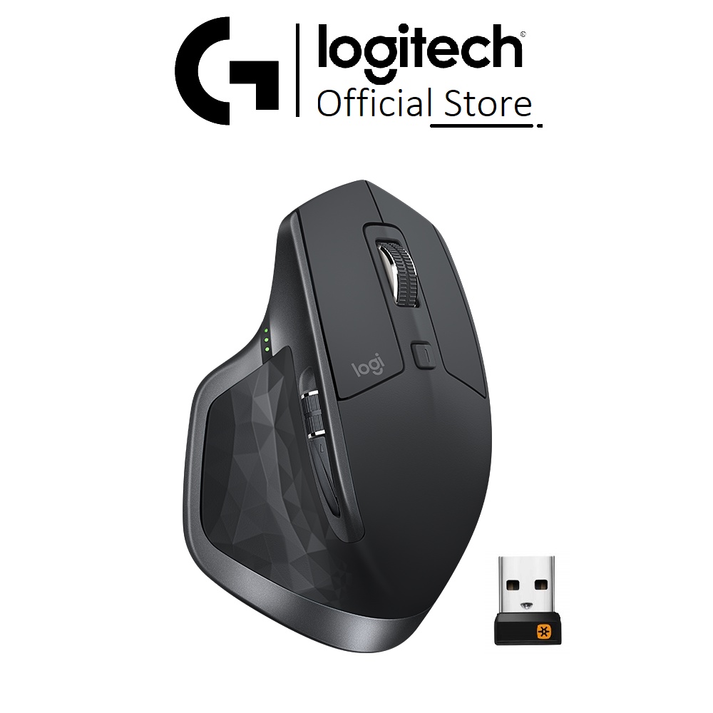Chuột vi tính Logitech Mx Master 2S Không Dây Bluetooth, USB Unifying Kết nối cùng lúc 3 thiết bị