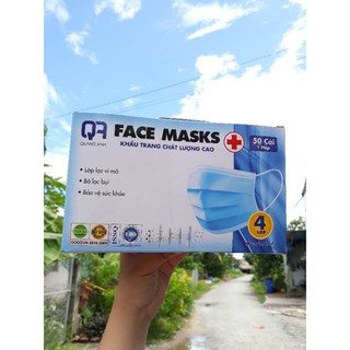 Khẩu trang y tế 4 lớp Quang Anh face mask