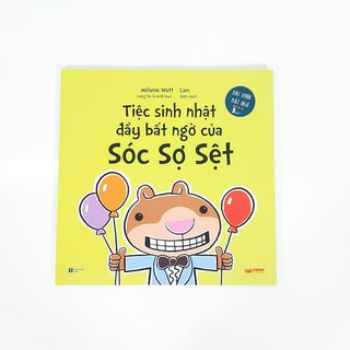 Sách - Sóc sợ sệt 4 cuốn (dành cho bé 5+)