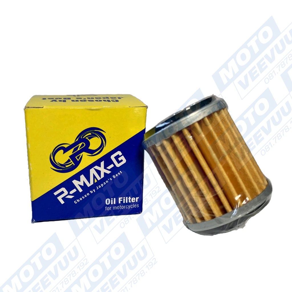 Lọc nhớt R-Max ROKI cho xe Yamaha Exciter 135/150, Jupiter, Sirius, Taurus, FZ150, TFX150, YZF R15, MT15