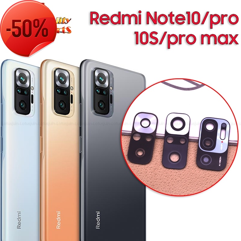 Ống Kính Camera Sau Thay Thế Cho Redmi Note 10 Pro Max 5g 6.43 "6.5" 6.67 "