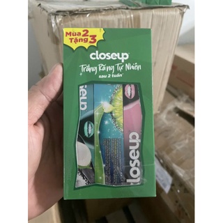 Set gồm 3 tuýp kem đánh răng Closeup 30gr