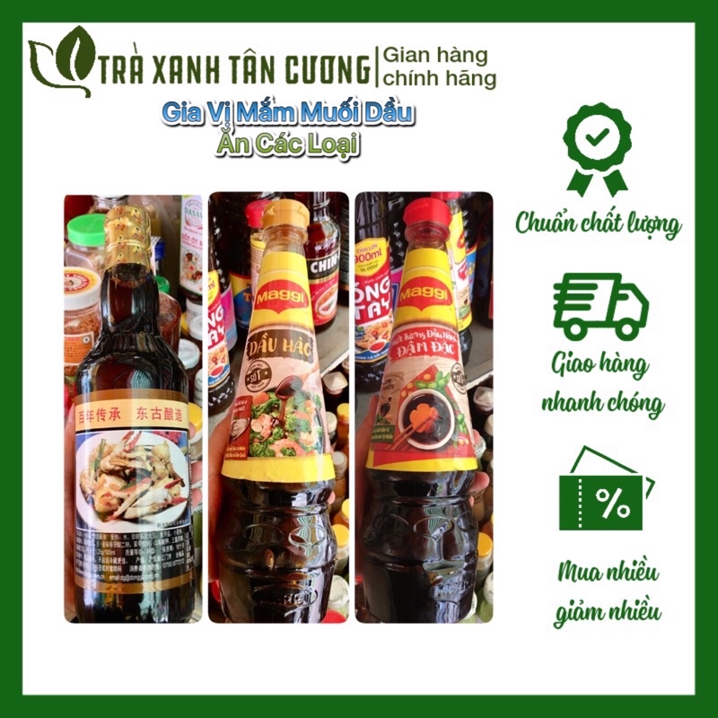 Nước Tương CÀNG CUA THƯỢNG HẠNG/ Maggi DẦU HÀO NGON