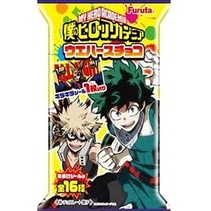 Bánh xốp soccola kèm 1 hình dán ngẫu nhiên anime My Hero Academia