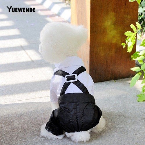 Bộ Quần Áo Tuxedo Cho Thú Cưng - Size S-Xxl