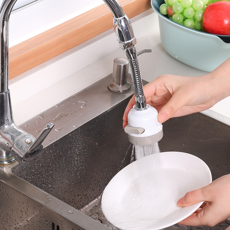 Đầu Gắn Vòi Nước Chống Bắn Tung Tóe Đa Chức Năng Tiện Dụng