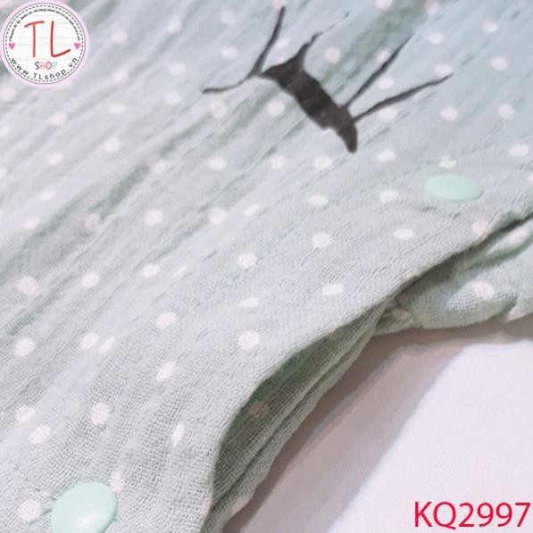 Thời Trang Trẻ Em - Body suit chấm bi cho bé gái – Quần Áo Bé Trai - Bộ Bé Trai - Quần Áo Bé Gái - Bộ Bé Gái