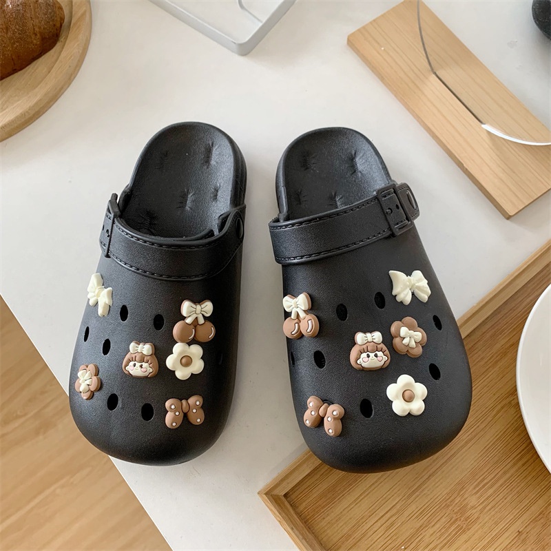 Dép Sandal Đế Dày Quai Chéo Thời Trang Đi Biển Mùa Hè Mới Tăng Chiều Cao Cho Nữ