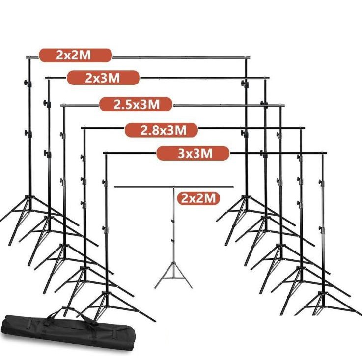 GIÁ SỈ Giá Treo Phông Di Động 2M * 2M * 2M Hợp Kim Cao Cấp