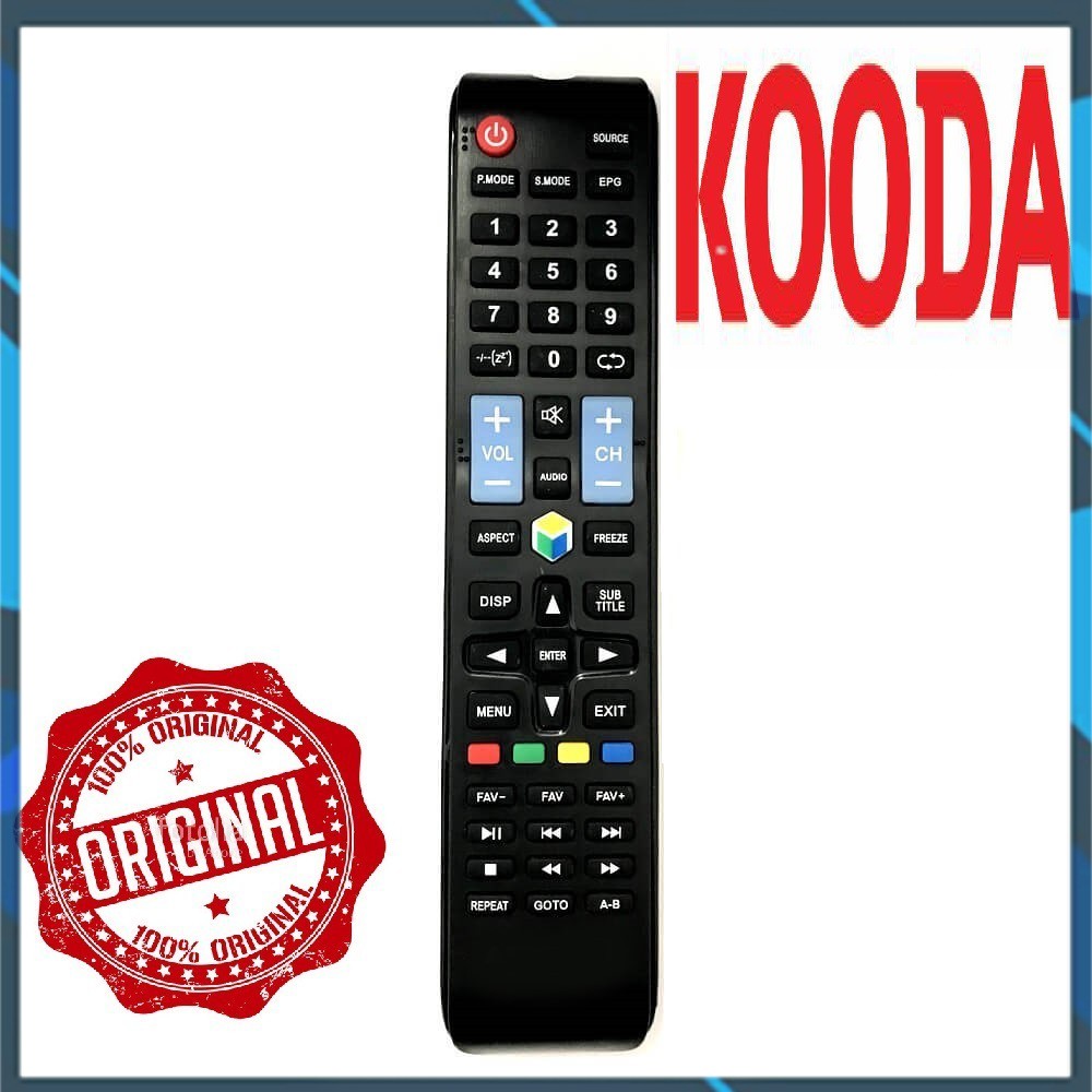 Remote điều khiển tivi KOODA smart mẫu 1