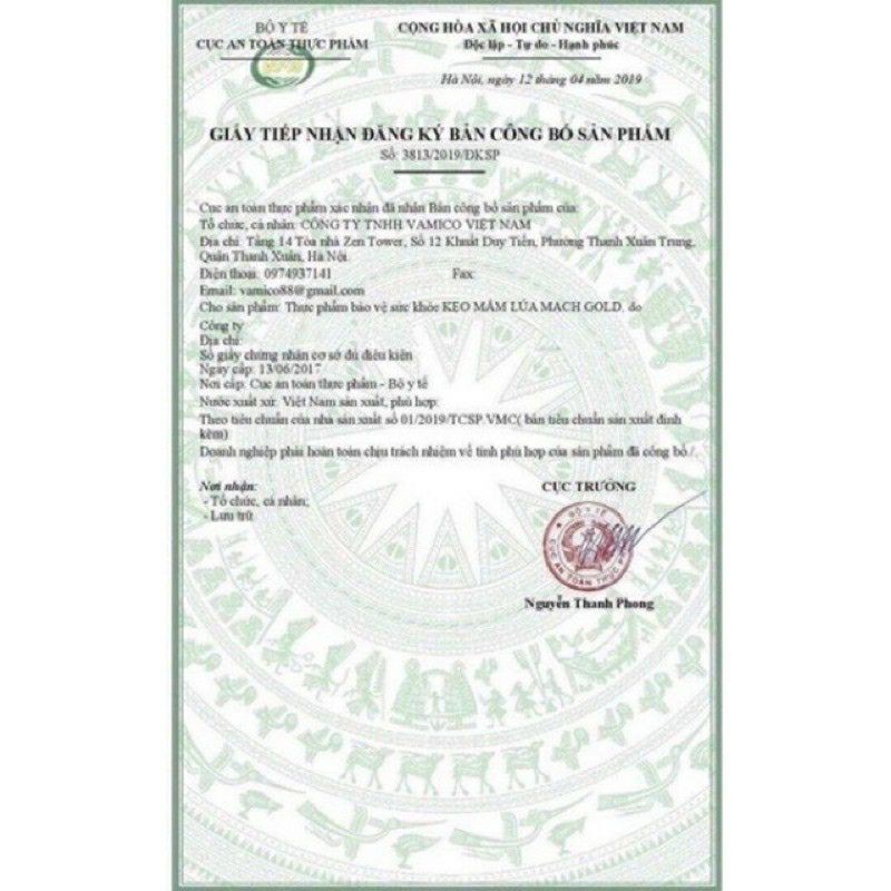 Kẹo mầm lúa mạch Gold Thảo Mộc 37 | BigBuy360 - bigbuy360.vn