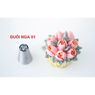 ĐUÔI NGA BẮT BÔNG KEM 3D