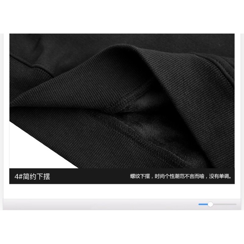 Áo sweater nelly heybig nỉ lót lông sale (có sẵn)