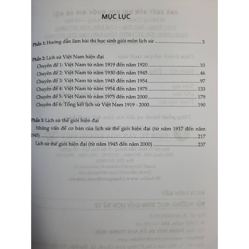 Sách - Bồi dưỡng học sinh giỏi Lịch Sử 12