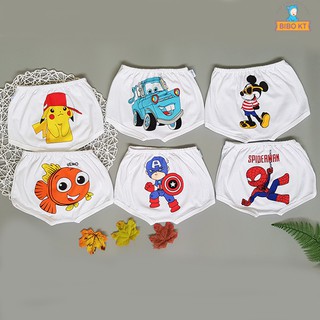 Quần đùi đáy ngang sơ sinh Bibo Kim Thu( đùi viền )  1-10 ( set 5 cái )