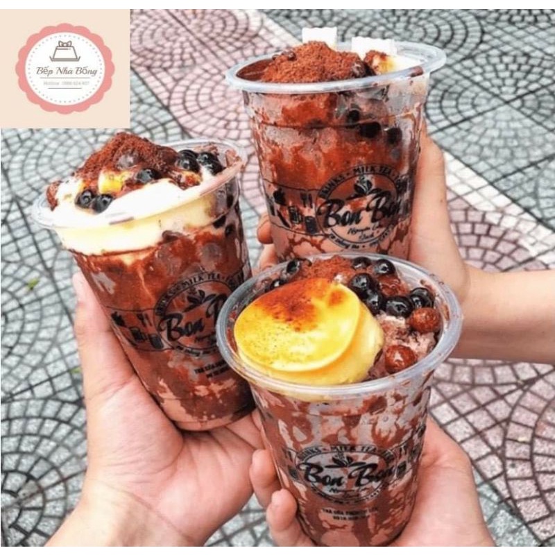 Set Milo dầm full topping siêu ngon.                                                     #tuntitnd