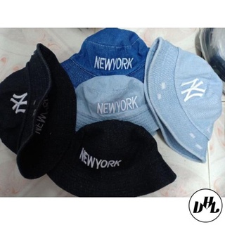 Nón rin bucket mũ tai bèo rin 2 mặt n.y cá tính