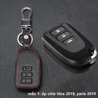 Bao da chìa khóa xe vios 2019 2020 2021