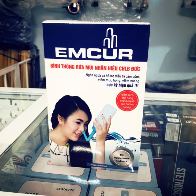 Dụng Cụ Rửa Mũi EMCUR