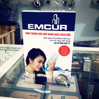 Dụng cụ rửa mũi emcur
