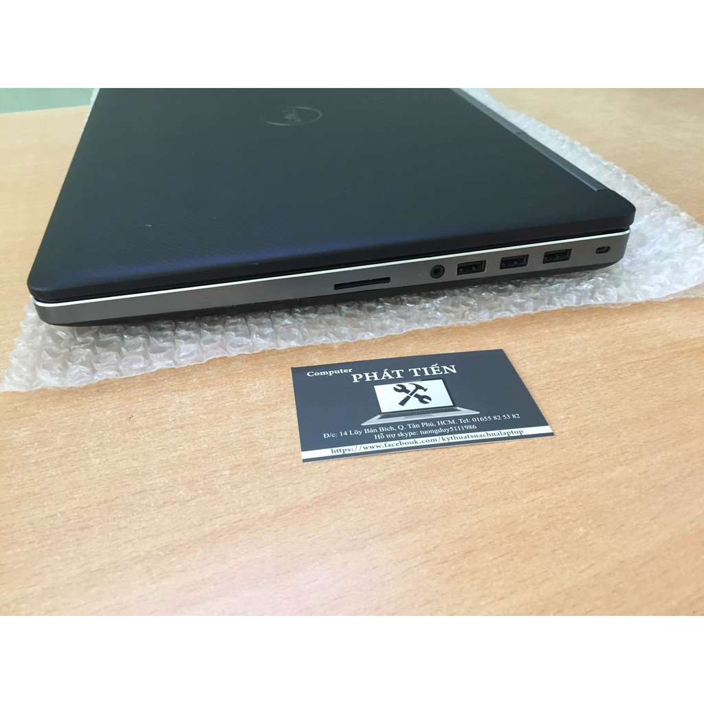 Dell Precision 7510 Cpu I7 6820HQ, Ram 8G, SSD 256G + HDD 500G , Vga AMD Radeon Pro WX 4130, Màn hình 15.6'' Full HD IPS | BigBuy360 - bigbuy360.vn