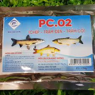 Mồi câu PC.02 - Mồi câu Chép, Trắm đen, Trắm cỏ