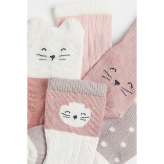 set 5 đôi tất cho bé HM auth