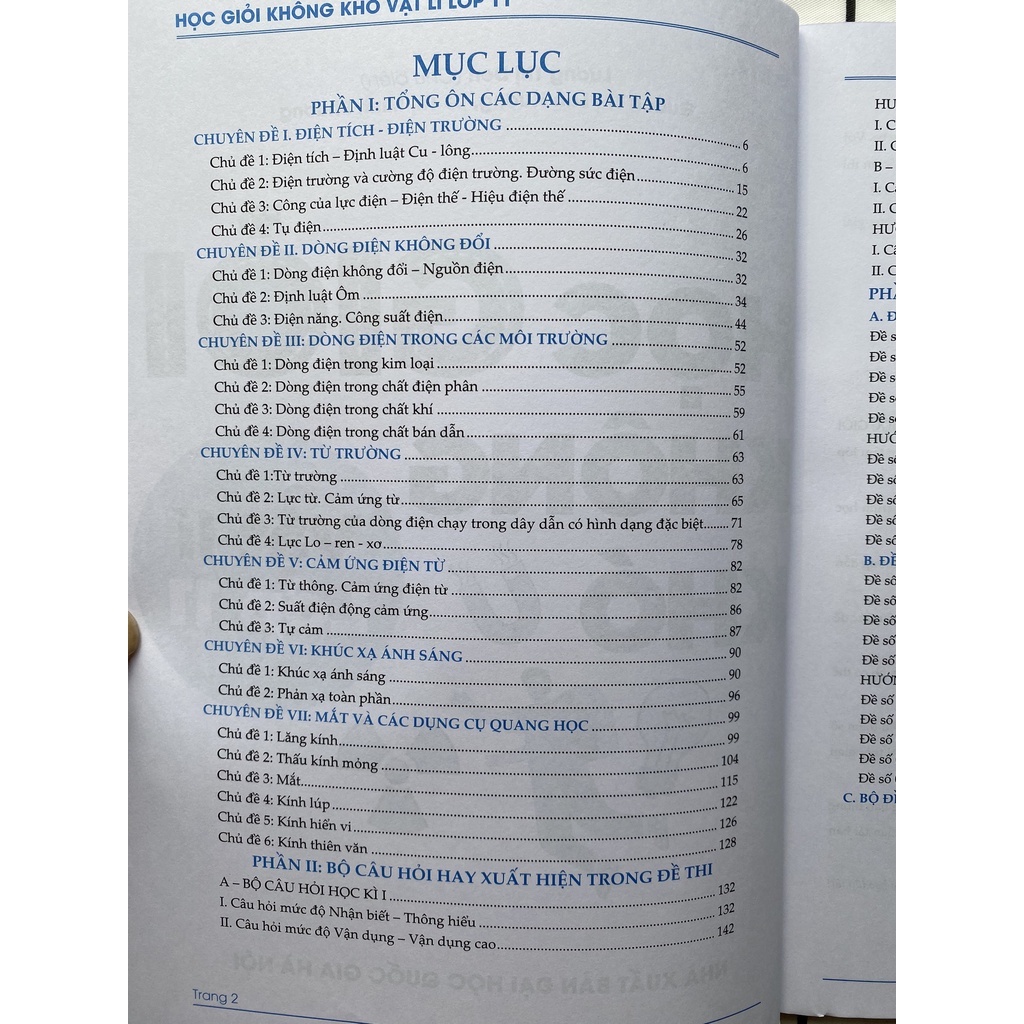 Combo 3 Cuốn Sách Học Giỏi Không Khó môn Toán, Lí, Hóa lớp 11 - Nhà sách Ôn Luyện