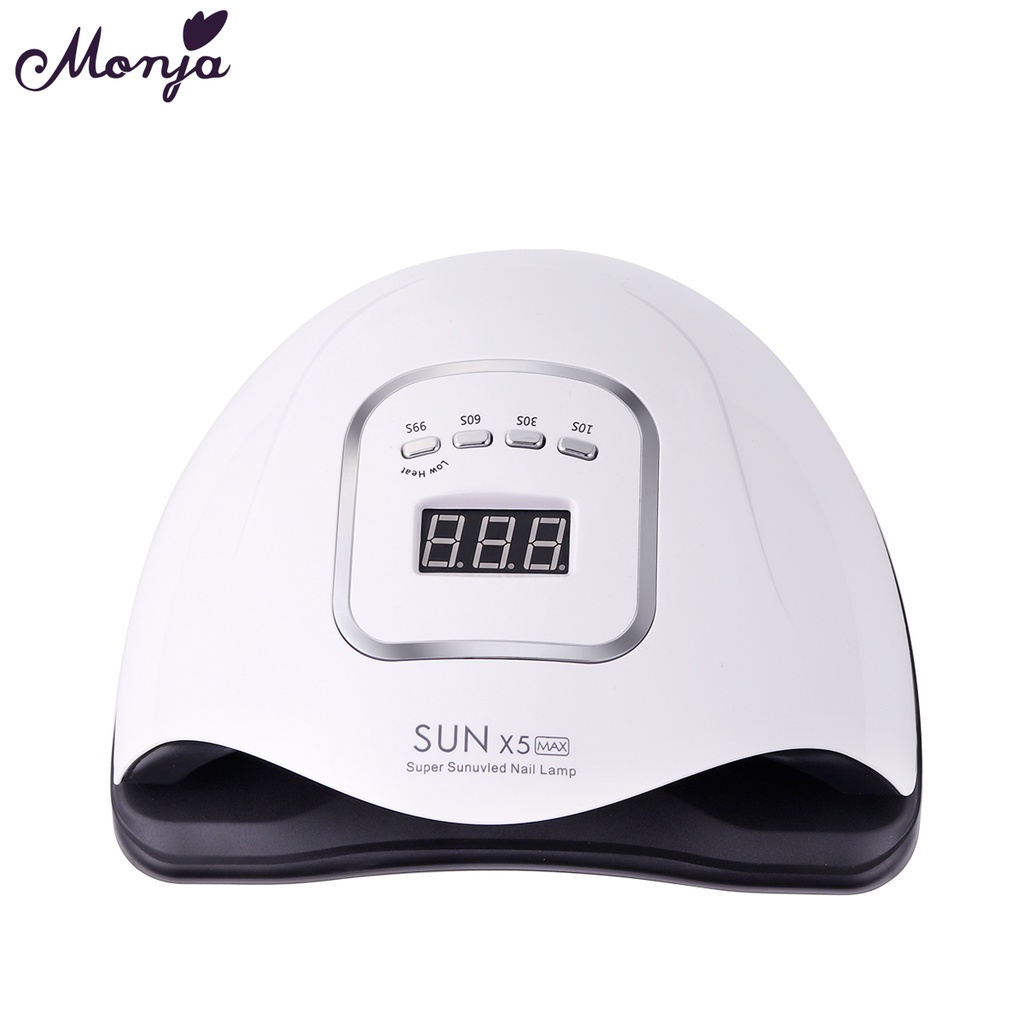 (Hàng Mới Về) Đèn Led Uv Sấy Khô Móng Tay Hẹn Giờ Thông Minh 180w