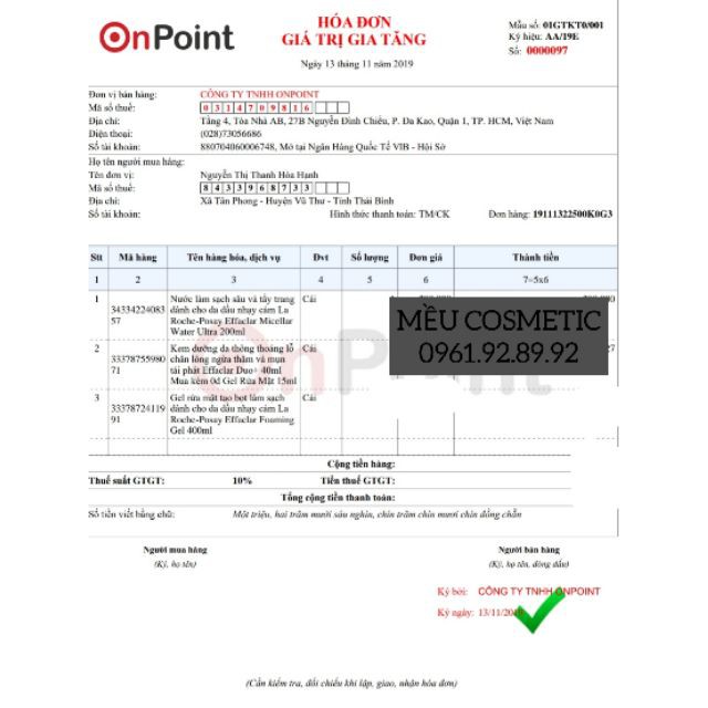 Nước tẩy trang La Roche Posay cho da nhạy cảm (400ml) | BigBuy360 - bigbuy360.vn