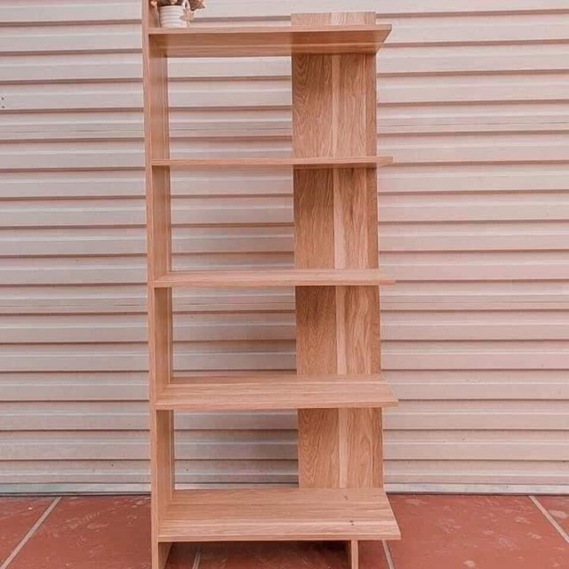 kệ sách gỗ ép 5 tầng