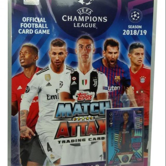 Album thẻ Poca Match Attax 18/19