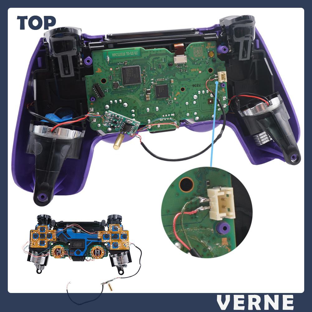 Set 6 Món Đèn Led Pcb Và Nút Bấm Cho Tay Cầm Điều Khiển Chơi Game Playstation 4 Ps4