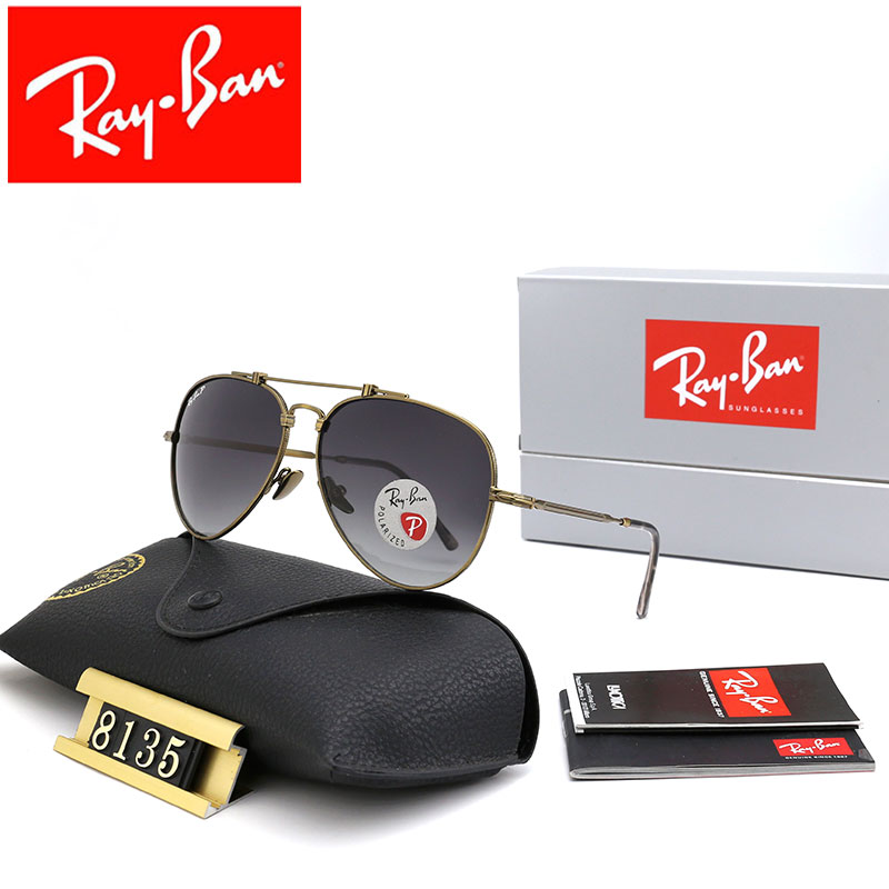 Aviator Ray-Ban_ chính hãng Kính râm 2021 Thời trang Hàn Quốc mới Kính râm nam nữ một mảnh Cặp đôi hợp thời trang Du lịch ngoài trời Kính râm lái xes