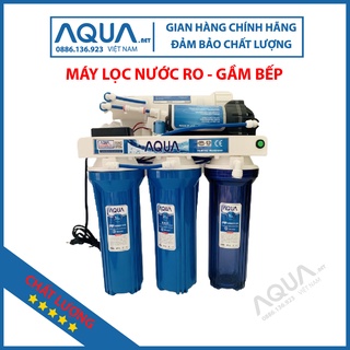 Máy lọc nước RO ,máy lọc nước lắp gầm bếp chính hãng AQUA không vỏ tủ AQUA 9,10 cấp lọc