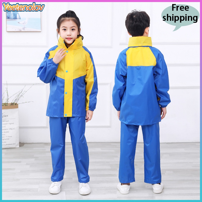 ★Hàng Có Sẵn★Áo Mưa baju hujan budak perempuan Chống Thấm Nước baju hujan kanak Cho Trẻ Em