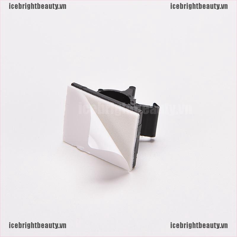 Bộ 10 Kẹp Giữ Dây Cáp Bằng Nilon Màu Đen Có Thể Điều Chỉnh