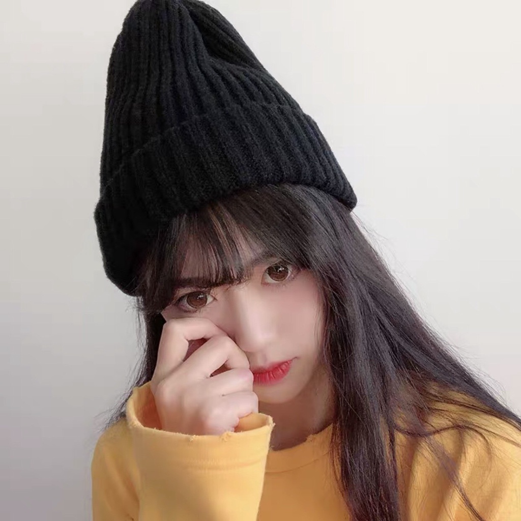 Mũ len gân trơn Vitage phong cách Hàn Quốc thời trang năng động ,cá tính SIÊU HOT