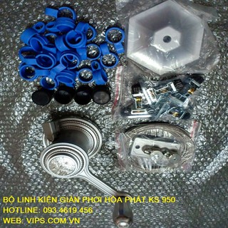 Bộ linh kiện giàn phơi thông minh Hòa Phát KS 950