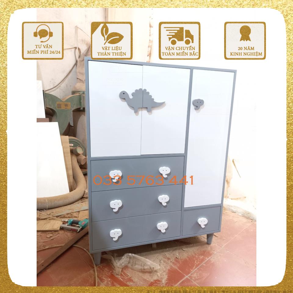 Tủ quần áo dành cho bé yêu với nhiều kích thước và màu sắc siêu xinh