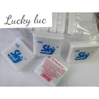 SỈ TĂM BÔNG RÁY TAI SKY 12 GÓI CAO CẤP