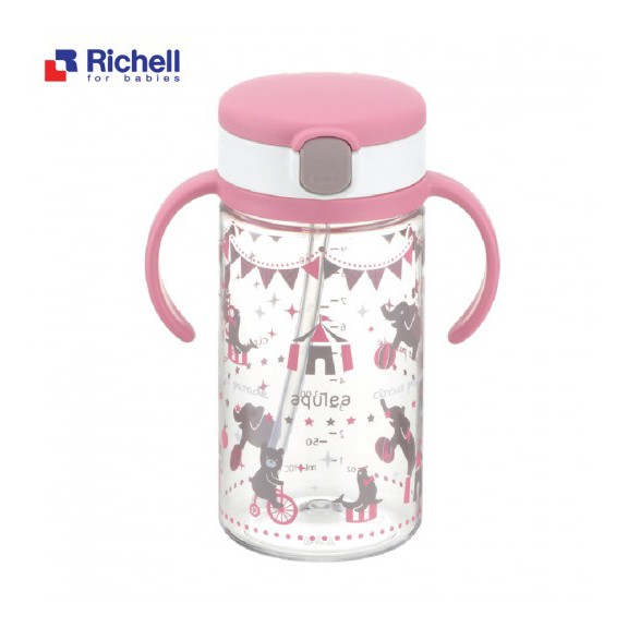 Cốc Ống Hút Richell 200ml/320ml (Chính Hãng)